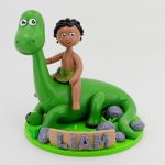 Figurine anniversaire thème dinosaure