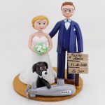 Figurines de mariage sous-marinier