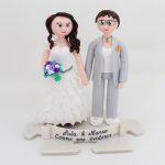Figurine de mariage couple de femmes