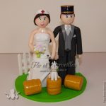 Figurines de mariage personnalisées – wedding cake topper