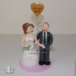figurine de mariage, en tenue de mariage