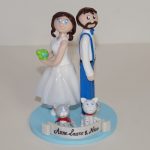 Figurines de mariage personnalisées – wedding cake topper