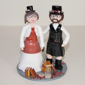 couple de figurines steampunk