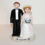 figurines personnalisées anniversaire de mariage – anniversary cake topper – 10 ans de mariage – 20 ans de mariage – 30 ans de mariage – 40 ans de mariage – 50 ans de mariage