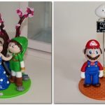 Figurines mariage personnalisées – wedding cake topper – geek – zelda – Mario Bros – Nintendo