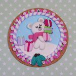 Suspension pour sapin, petit ourson – christmas ornament