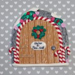 Porte Atelier du Père Noël – décoration de Noël