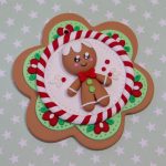 Suspension pour sapin, couple pain d’épices – Gingerbread man ornament