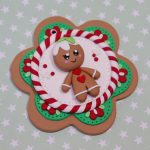 Suspension pour sapin, couple pain d’épices – Gingerbread man ornament