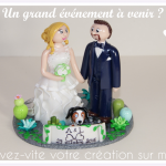 figurines de mariage personnalisées – wedding cake topper