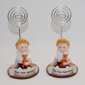 figurine souvenir cadeau parrain marraine