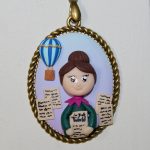 Médaillon « Merveilleuse Nénette » : Nellie Bly