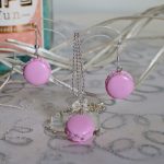 Parure macaron rose 00001